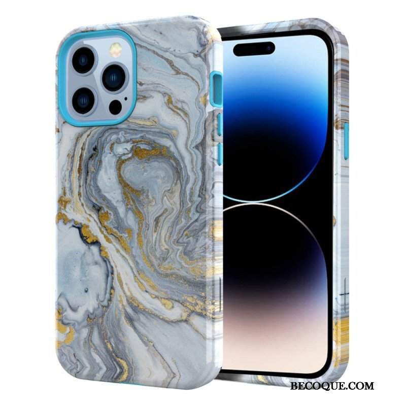 Etui do iPhone 14 Pro Luksusowy Marmur