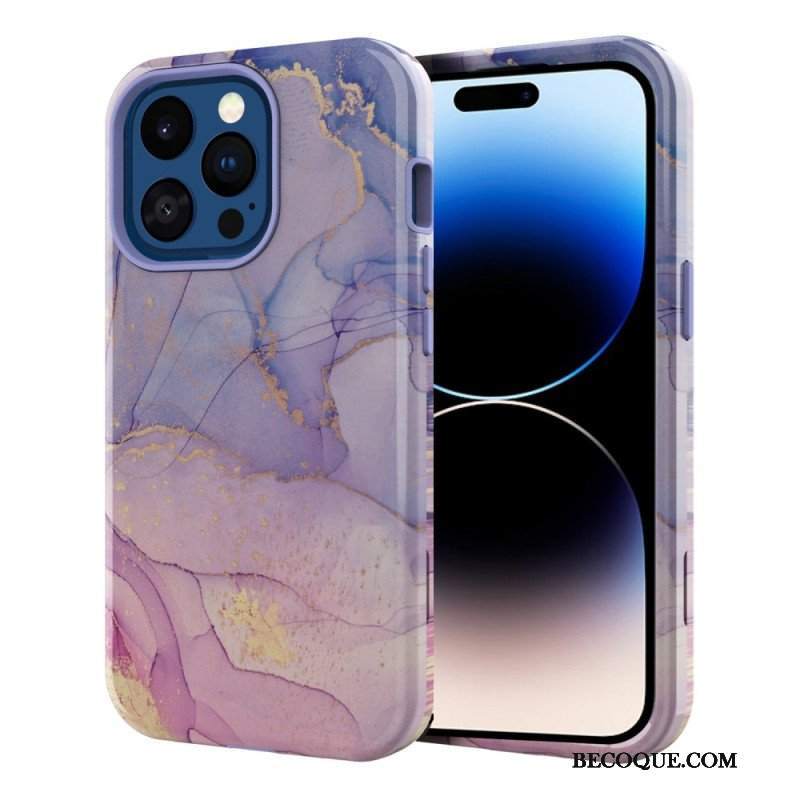 Etui do iPhone 14 Pro Luksusowy Marmur