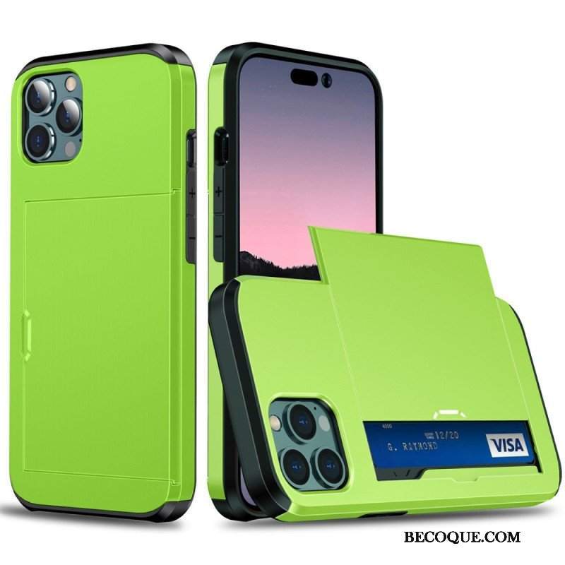 Etui do iPhone 14 Pro Max Dwa Zapinane Na Zamek Etui Na Karty