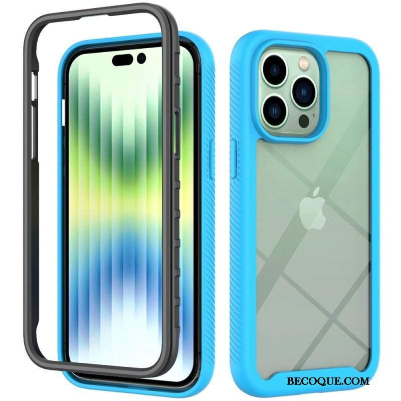 Etui do iPhone 14 Pro Max Hybrydowy Zderzak Ramy