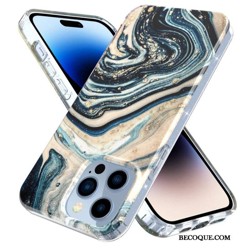 Etui do iPhone 14 Pro Max Pojedynczy Marmur