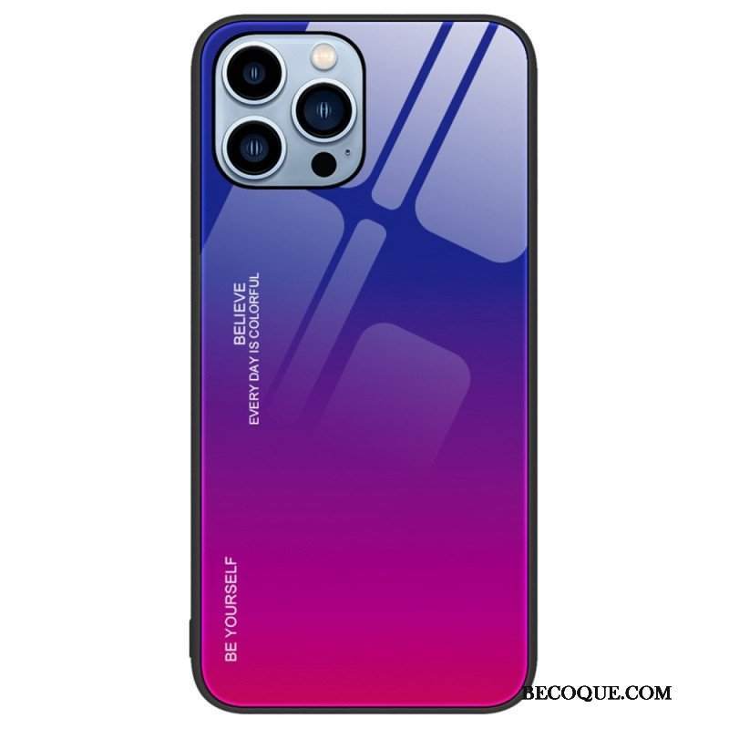 Etui do iPhone 14 Pro Szkło Hartowane Bądź Sobą