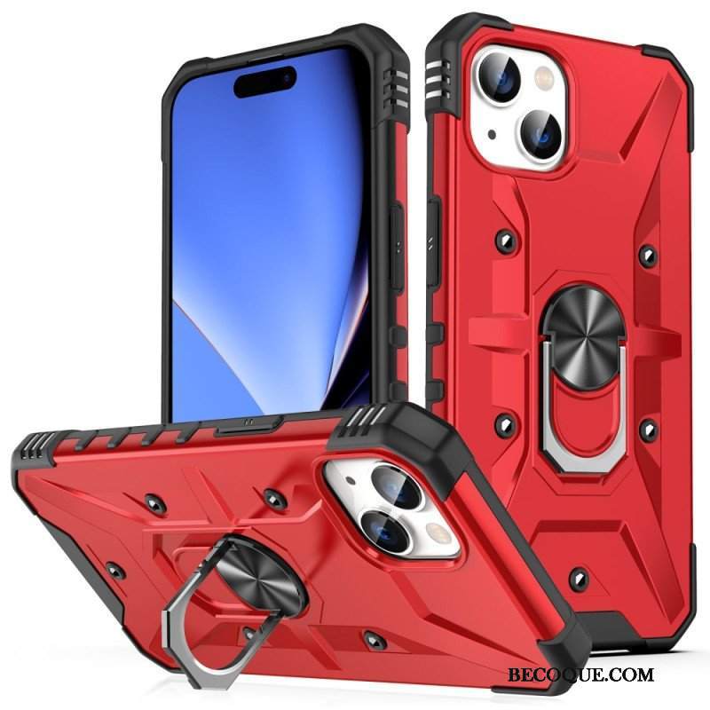 Etui do iPhone 15 Plus Magnetyczny Pierścień Podtrzymujący