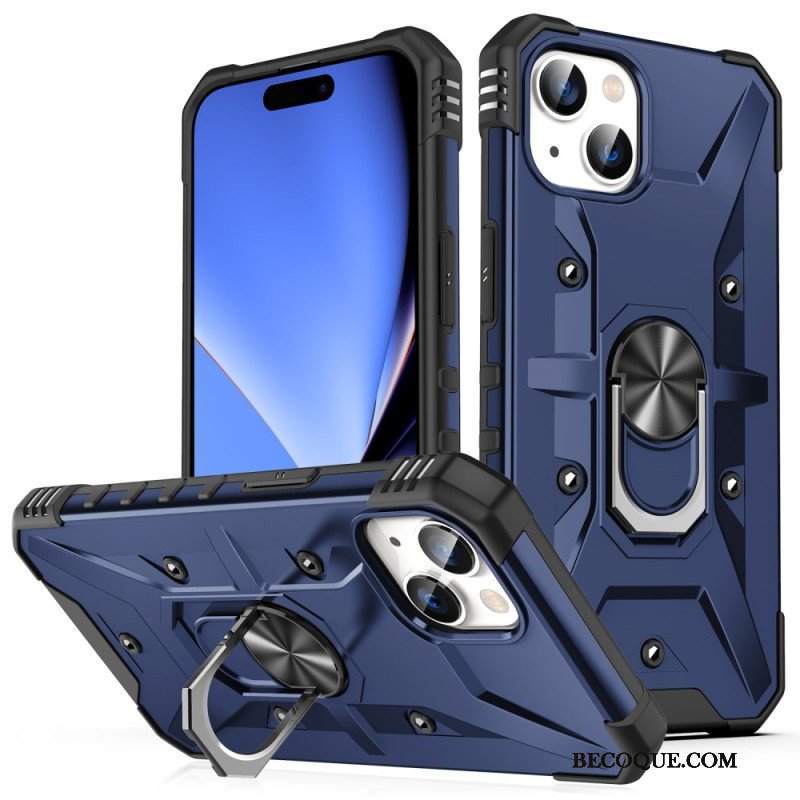 Etui do iPhone 15 Plus Magnetyczny Pierścień Podtrzymujący