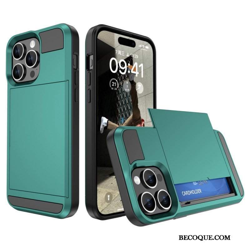 Etui do iPhone 15 Plus Zapinane Na Zamek Etui Na Karty