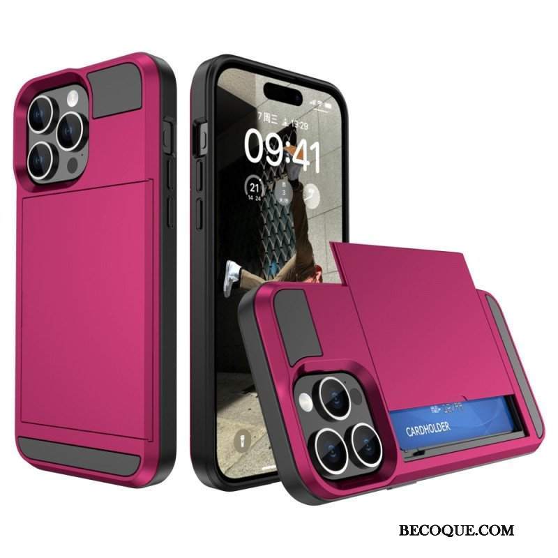 Etui do iPhone 15 Plus Zapinane Na Zamek Etui Na Karty