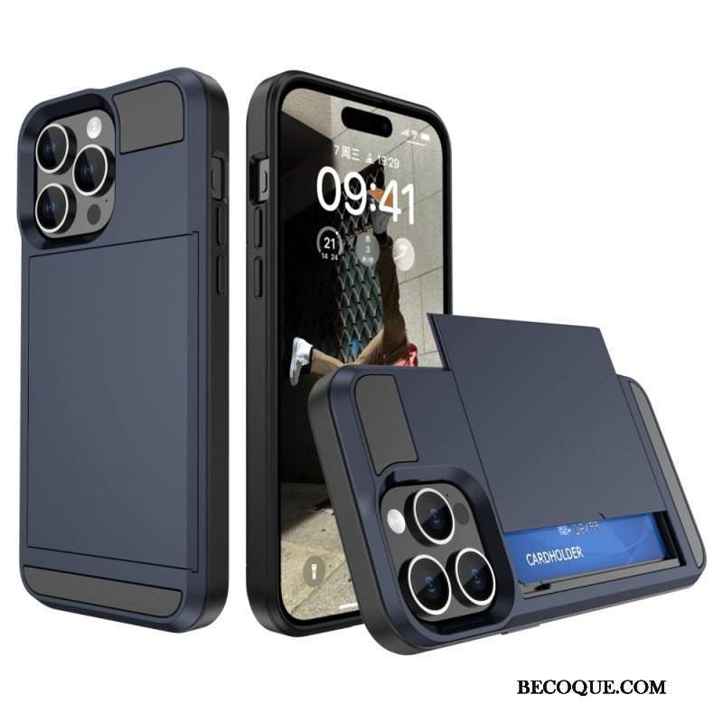 Etui do iPhone 15 Plus Zapinane Na Zamek Etui Na Karty