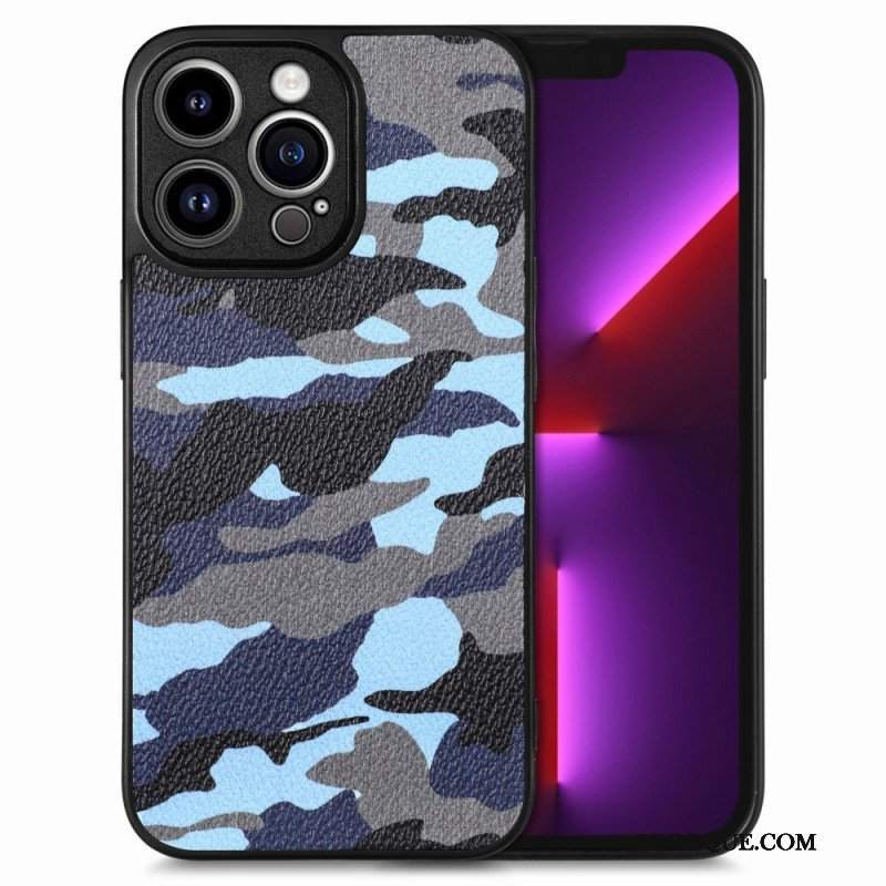 Etui do iPhone 15 Pro Max Kamuflaż Wojskowy