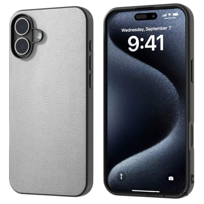 Etui iPhone 16 Efekt Skóry