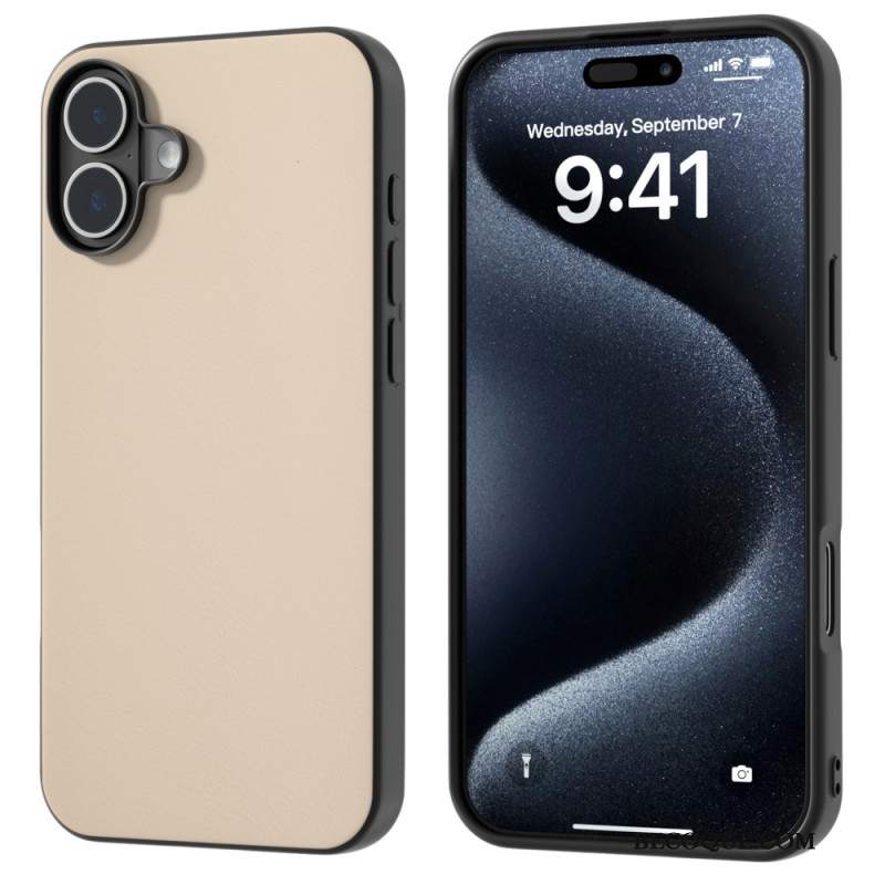 Etui iPhone 16 Efekt Skóry
