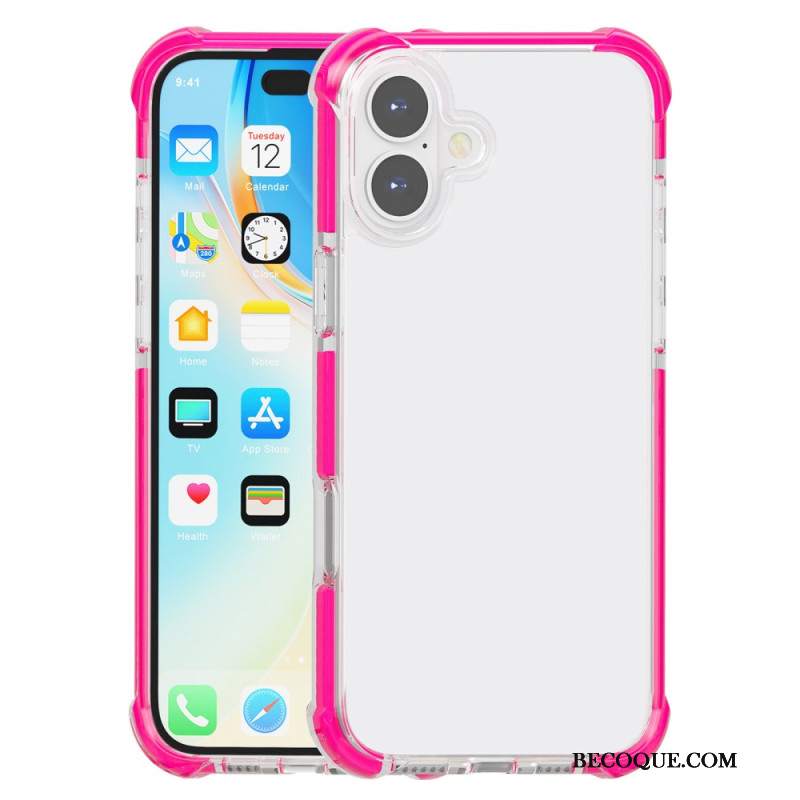 Etui iPhone 16 Kolorowe Krawędzie Etui Ochronne