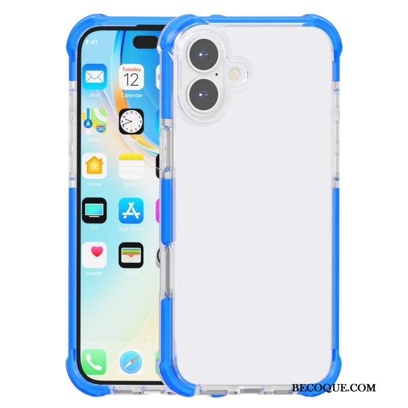 Etui iPhone 16 Kolorowe Krawędzie Etui Ochronne