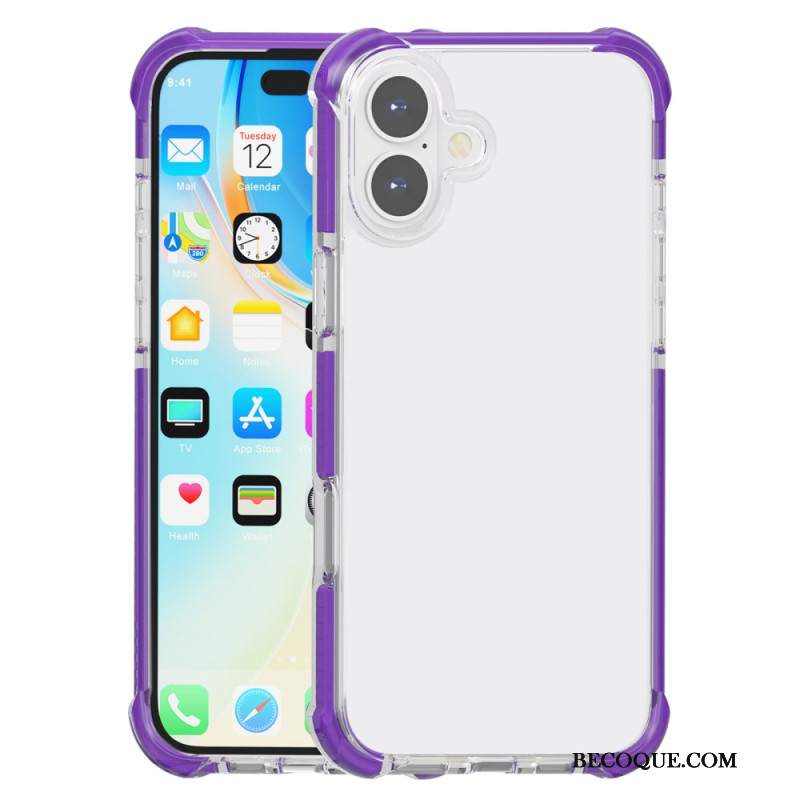 Etui iPhone 16 Kolorowe Krawędzie Etui Ochronne