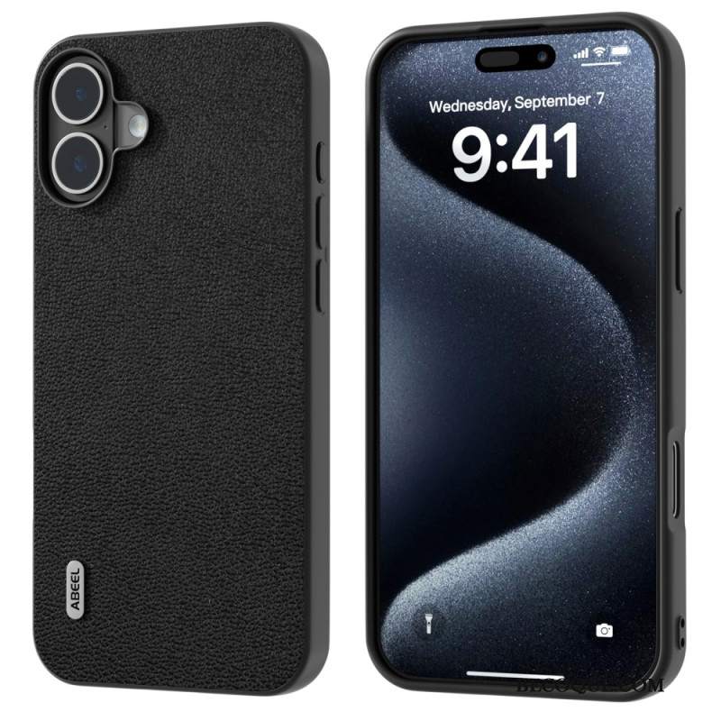Etui iPhone 16 Plus Efekt Skóry Abeel