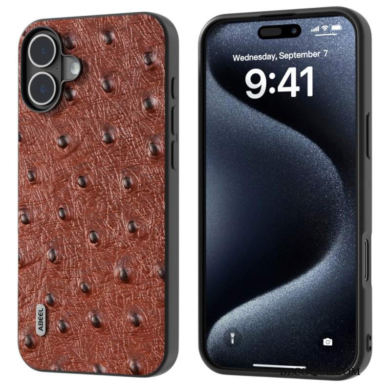 Etui iPhone 16 Plus Tekstura Strusia Abeel