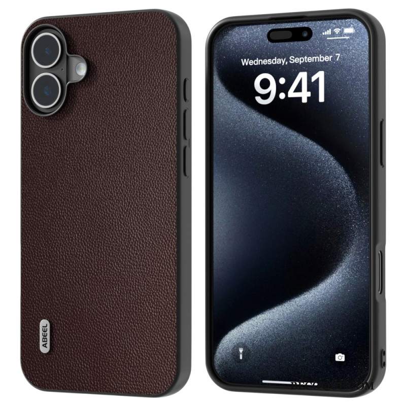 Etui iPhone 16 Prawdziwa Skóra Abeel