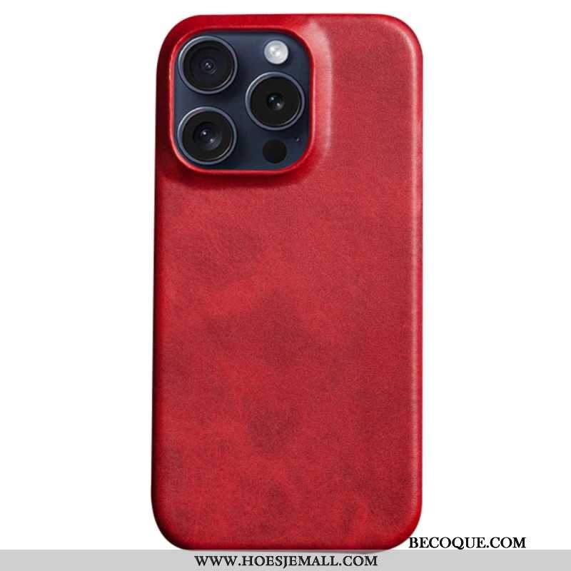 Etui iPhone 16 Pro Efekt Skóry Etui Ochronne