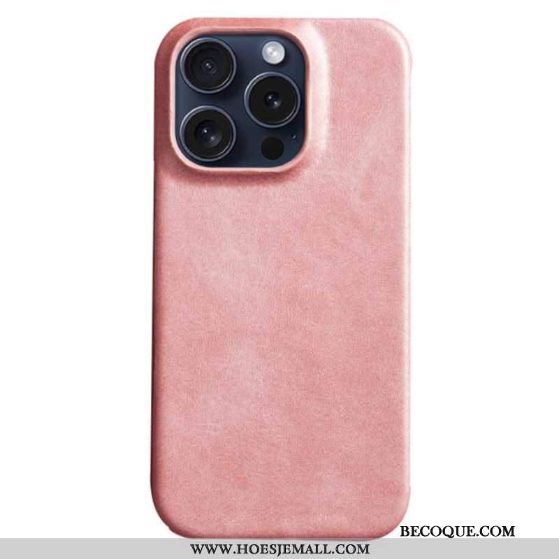 Etui iPhone 16 Pro Efekt Skóry Etui Ochronne