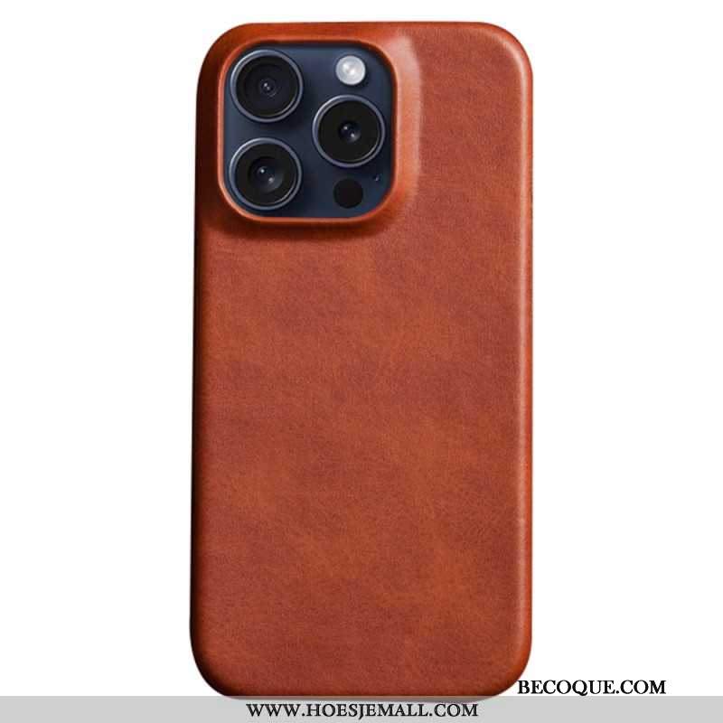 Etui iPhone 16 Pro Efekt Skóry Etui Ochronne