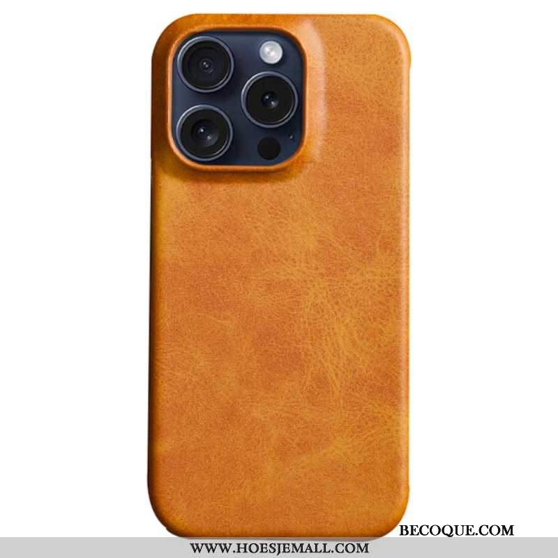Etui iPhone 16 Pro Efekt Skóry Etui Ochronne
