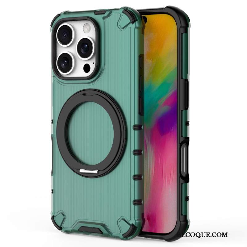 Etui iPhone 16 Pro Max Magnetyczny Uchwyt Obrotowy