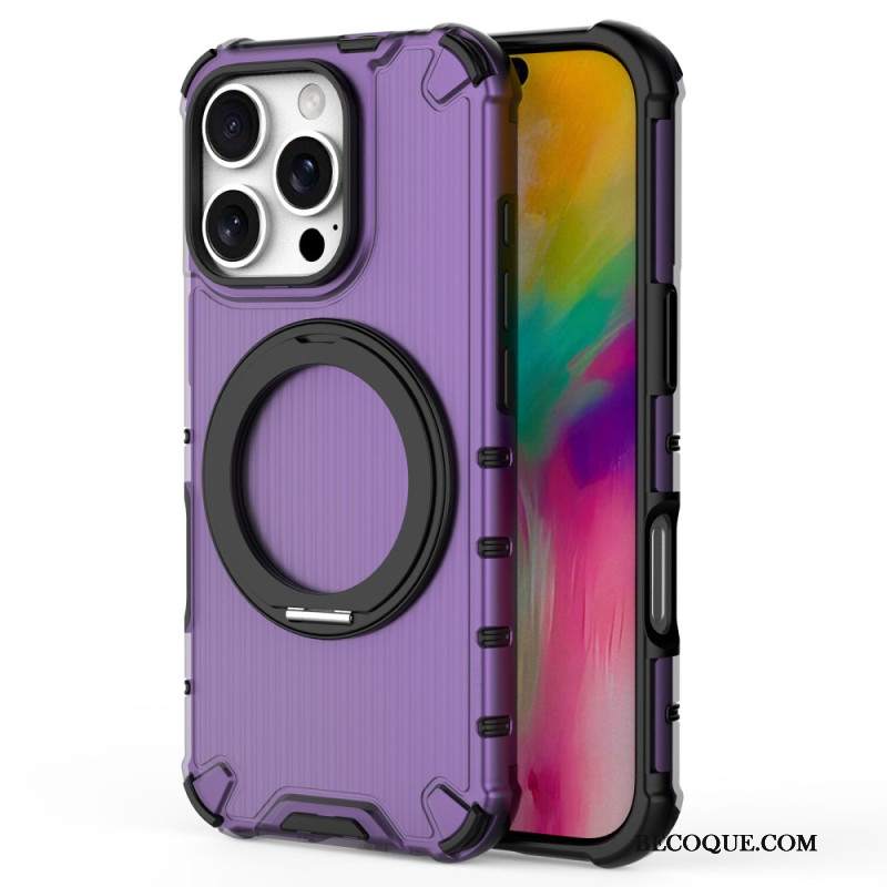 Etui iPhone 16 Pro Max Magnetyczny Uchwyt Obrotowy