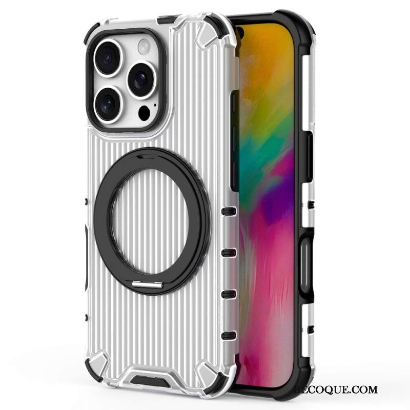 Etui iPhone 16 Pro Max Magnetyczny Uchwyt Obrotowy