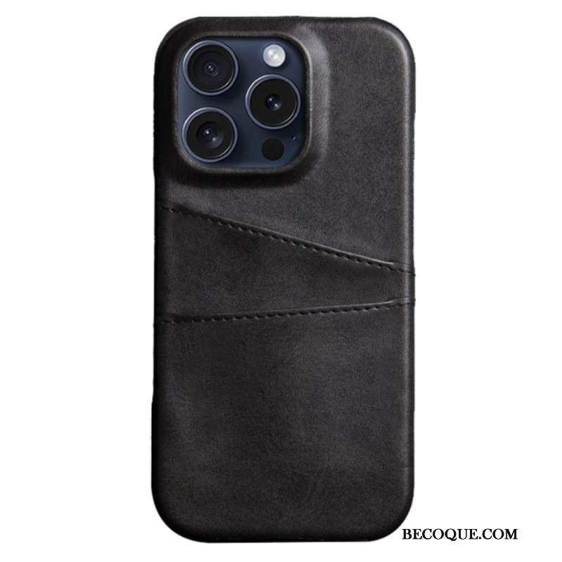 Etui iPhone 16 Pro Max Podwójny Uchwyt Na Kartę Etui Ochronne