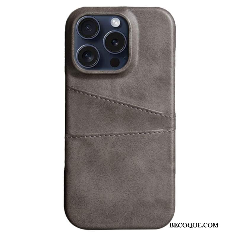 Etui iPhone 16 Pro Max Podwójny Uchwyt Na Kartę Etui Ochronne