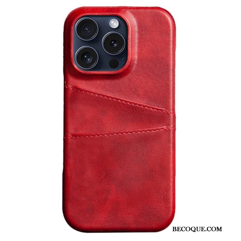 Etui iPhone 16 Pro Max Podwójny Uchwyt Na Kartę Etui Ochronne