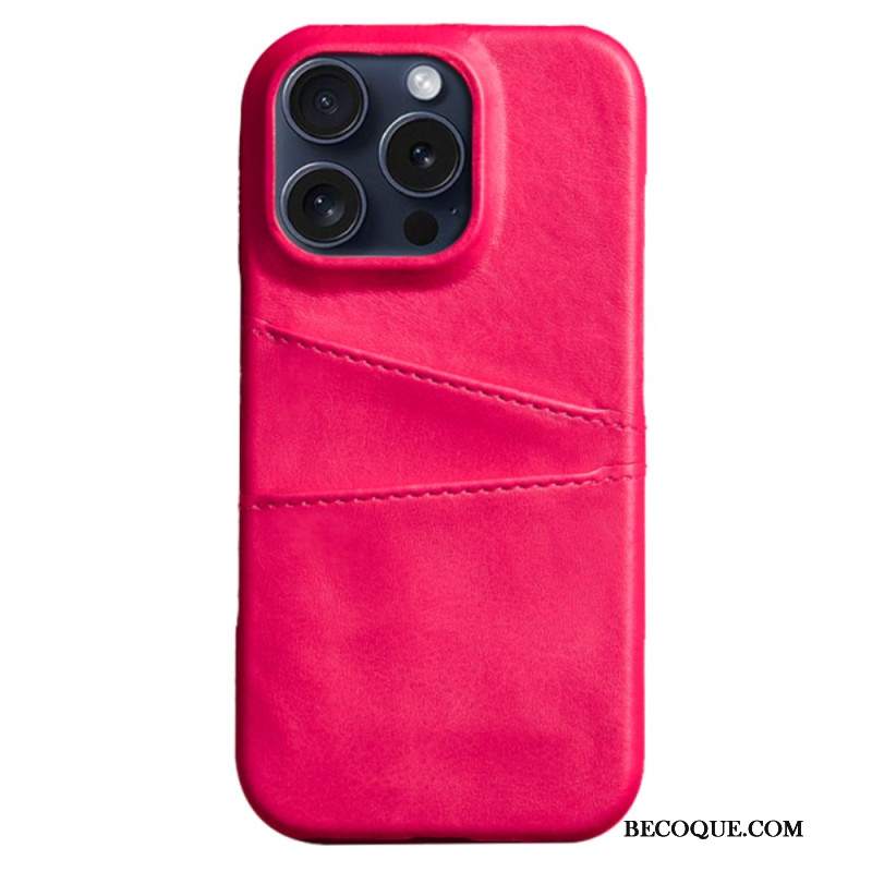 Etui iPhone 16 Pro Max Podwójny Uchwyt Na Kartę Etui Ochronne