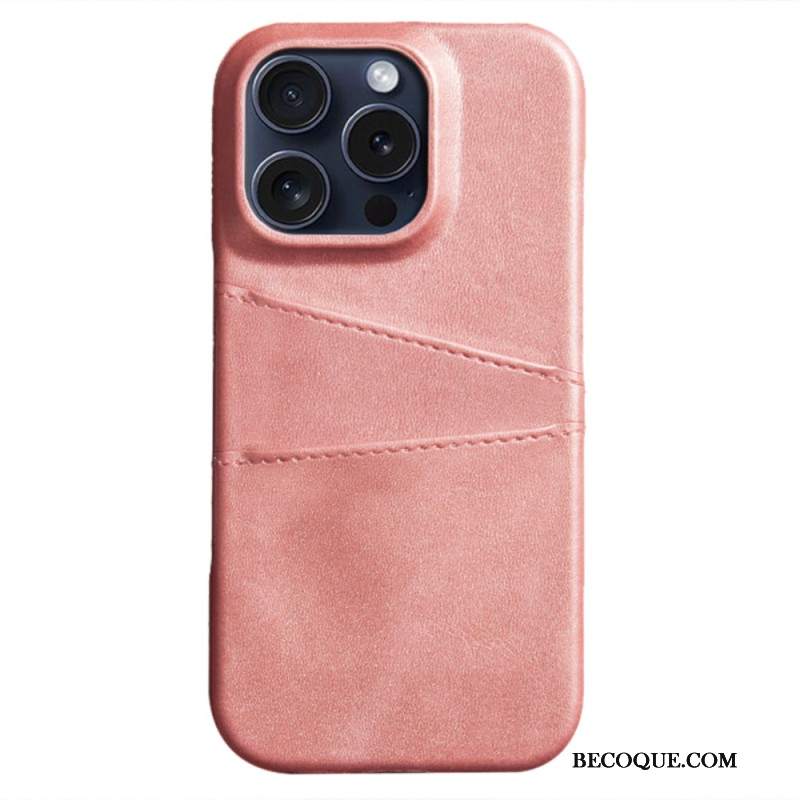 Etui iPhone 16 Pro Max Podwójny Uchwyt Na Kartę Etui Ochronne