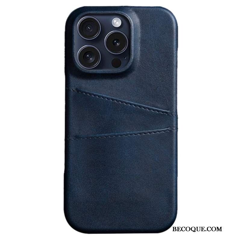 Etui iPhone 16 Pro Max Podwójny Uchwyt Na Kartę Etui Ochronne