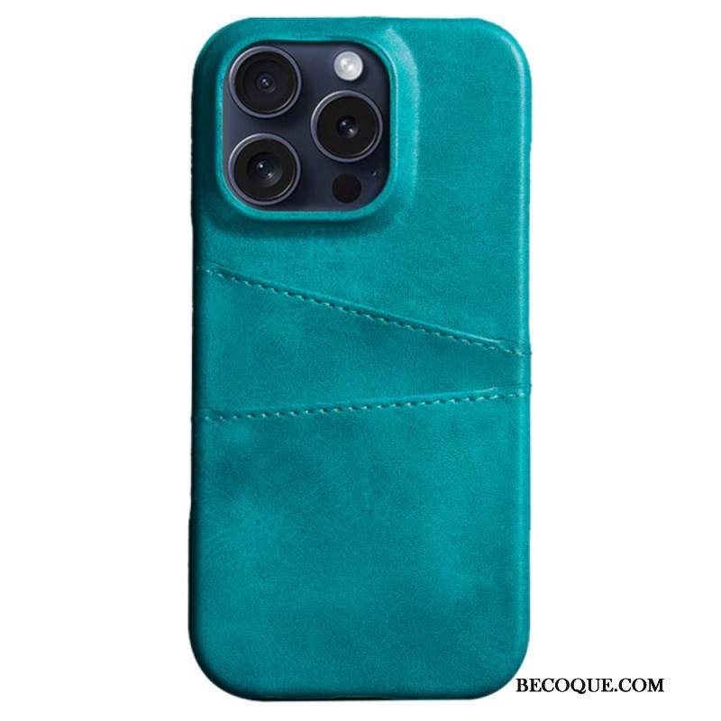 Etui iPhone 16 Pro Max Podwójny Uchwyt Na Kartę Etui Ochronne