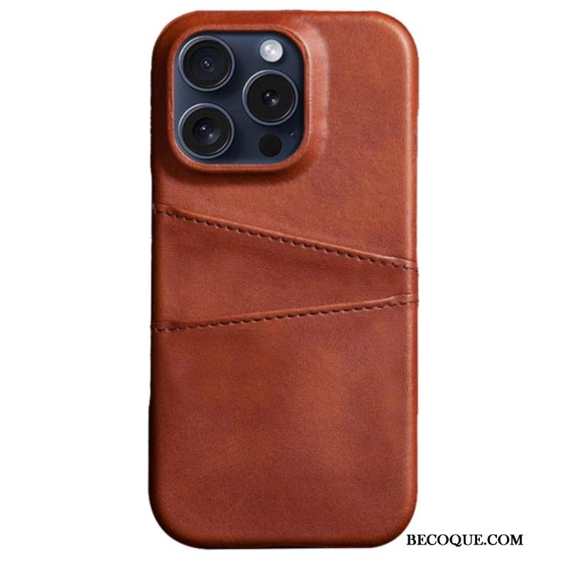 Etui iPhone 16 Pro Max Podwójny Uchwyt Na Kartę Etui Ochronne