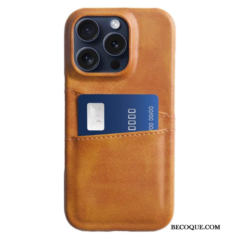 Etui iPhone 16 Pro Max Podwójny Uchwyt Na Kartę Etui Ochronne