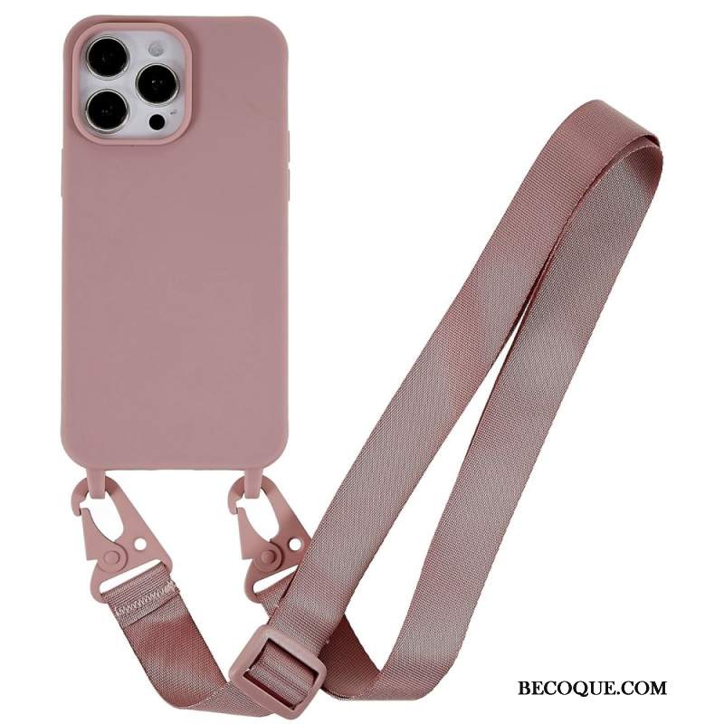 Etui iPhone 16 Pro Regulowany Pasek Etui Ochronne