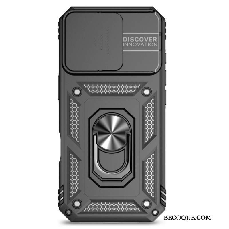 Etui iPhone 16 Pro Wspornik Pierścienia I Osłona Krzywki