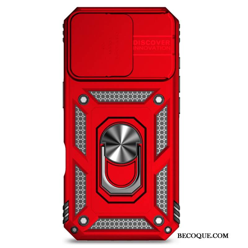 Etui iPhone 16 Pro Wspornik Pierścienia I Osłona Krzywki