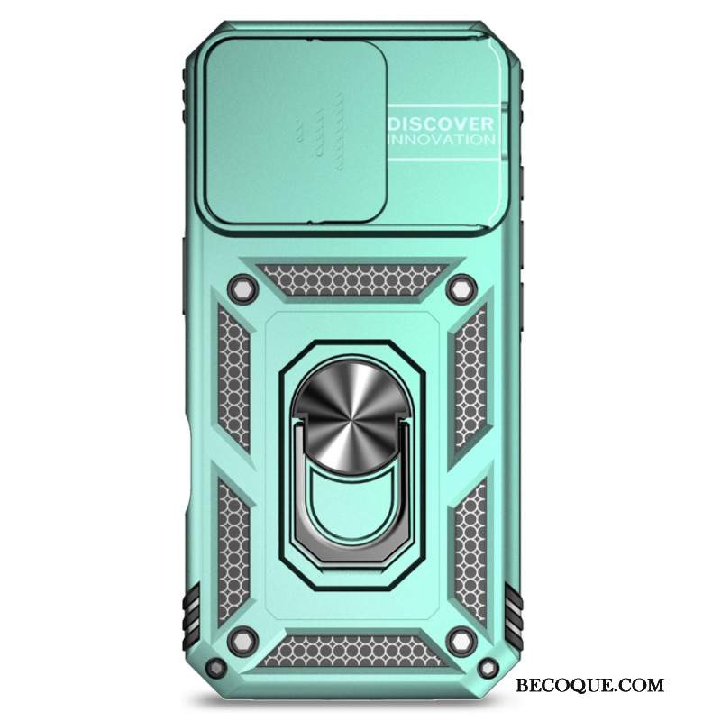 Etui iPhone 16 Pro Wspornik Pierścienia I Osłona Krzywki