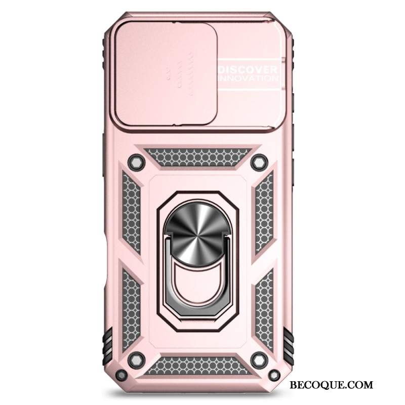 Etui iPhone 16 Pro Wspornik Pierścienia I Osłona Krzywki