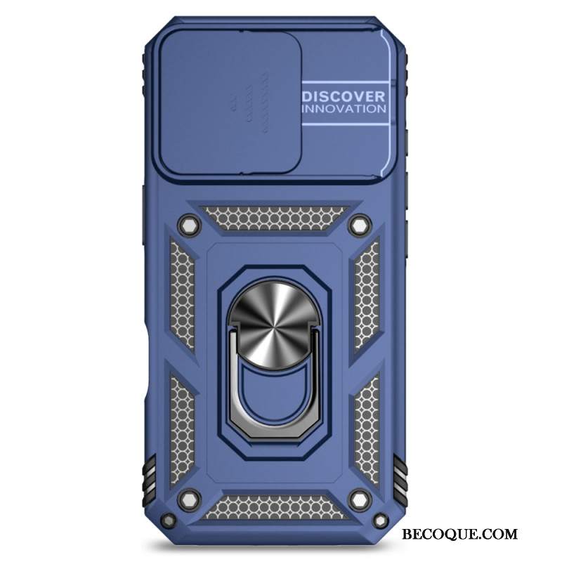 Etui iPhone 16 Pro Wspornik Pierścienia I Osłona Krzywki