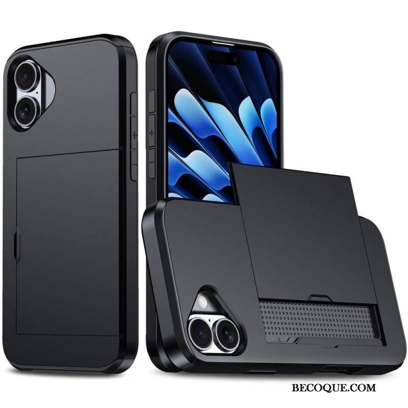 Etui iPhone 16 Wysuwany Uchwyt Na Karty Etui Ochronne