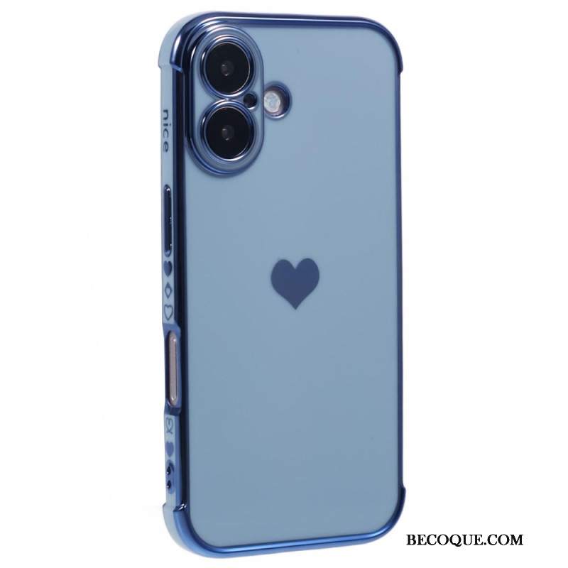 Etui iPhone 16 Wzór Serca