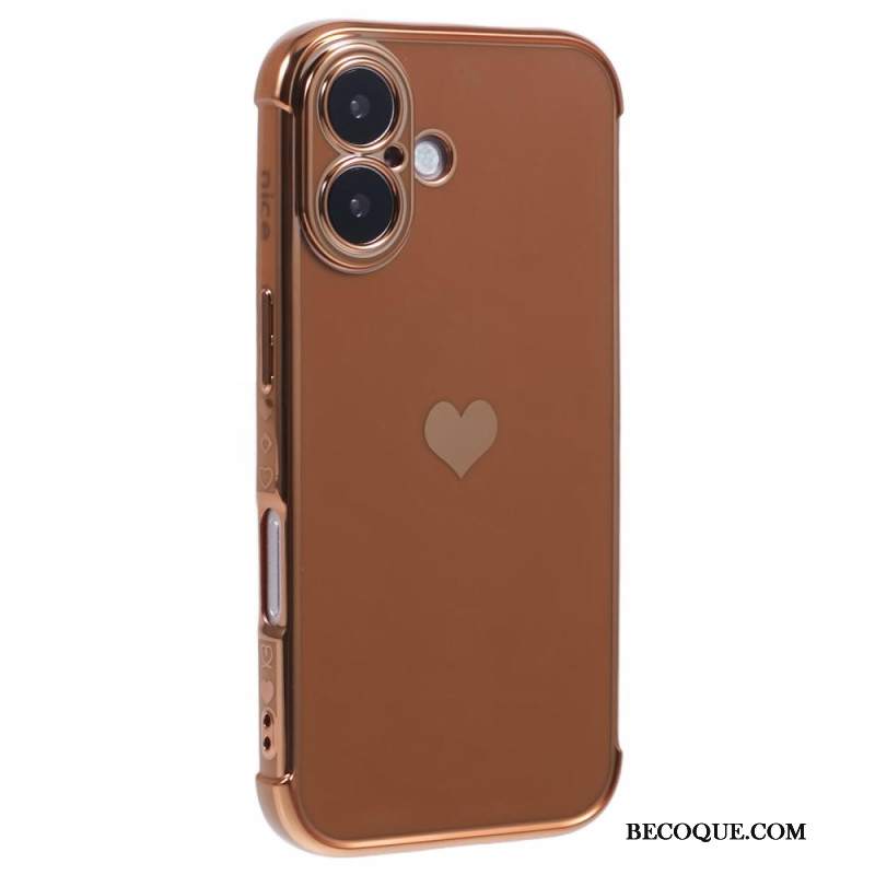 Etui iPhone 16 Wzór Serca