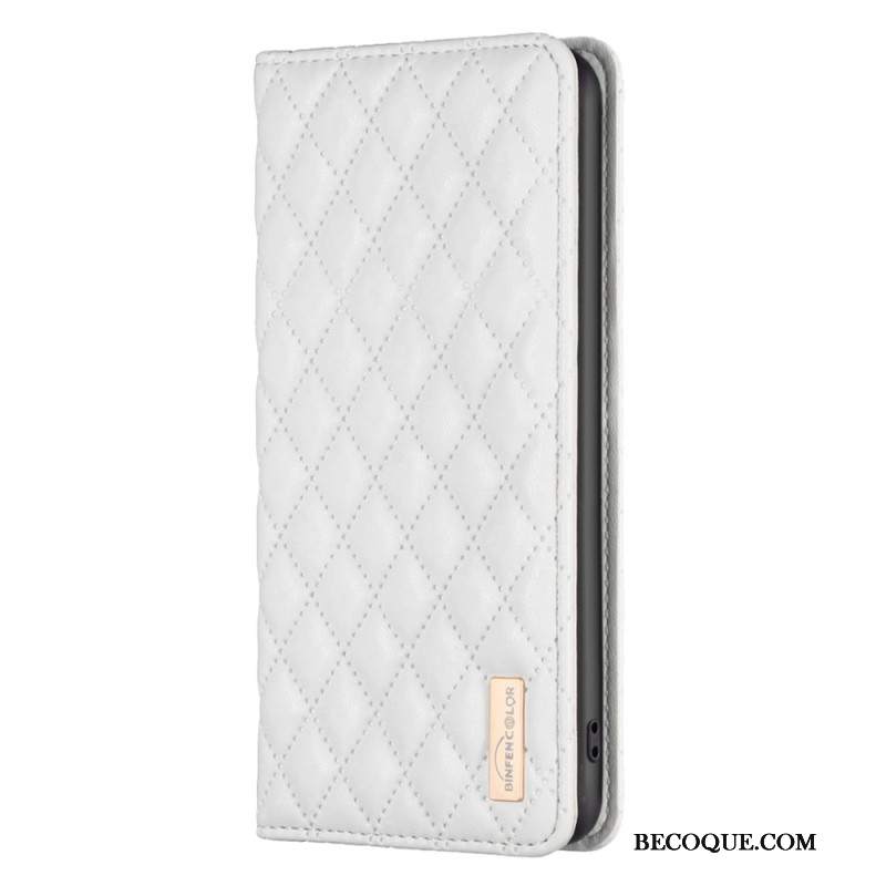 Flip Kotelot Do Samsung Galaxy A55 5g Pikowana Binfen Kolor