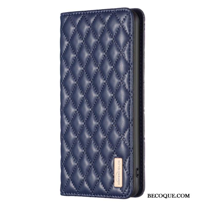Flip Kotelot Do Samsung Galaxy A55 5g Pikowana Binfen Kolor