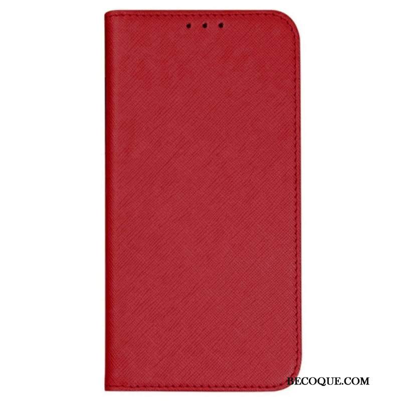 Flip Kotelot Huawei Pura 70 Tekstura Krzyżowa Etui Ochronne