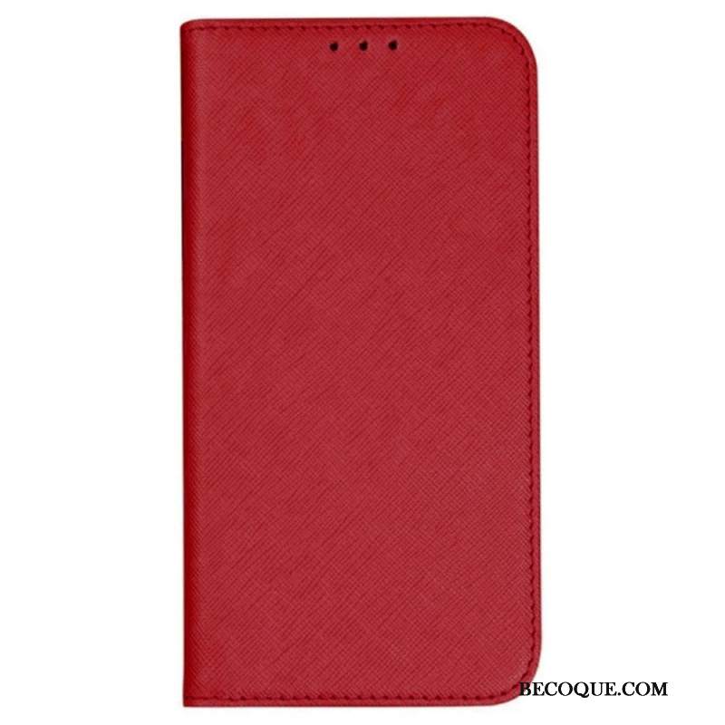 Flip Kotelot Oppo Reno 11 5g Etui Na Telefon Tekstura Krzyżowa