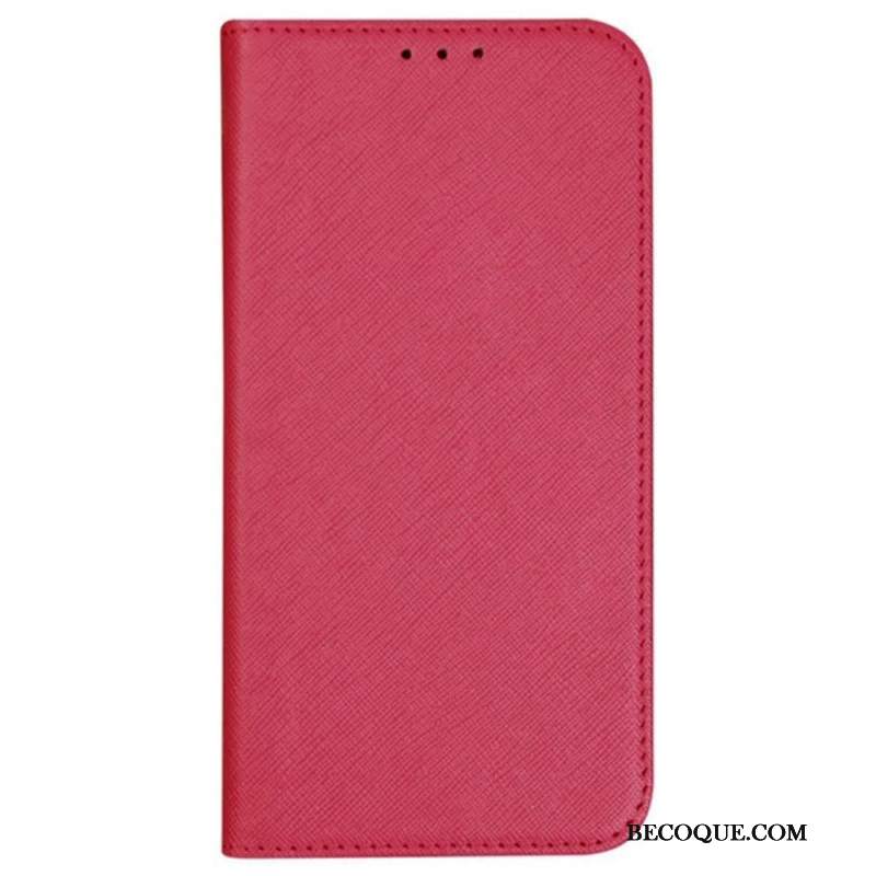 Flip Kotelot Oppo Reno 11 5g Etui Na Telefon Tekstura Krzyżowa